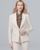 White House Black Market Women's Herringbone Blazer Suiting Jacket