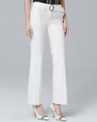White House Black Market Belted Ankle Trouser Pants
