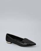White House Black Market Sequin Pointed-toe Flats