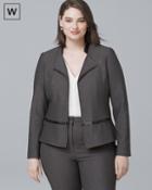 White House Black Market Women's Plus Luxe Suiting Jacket