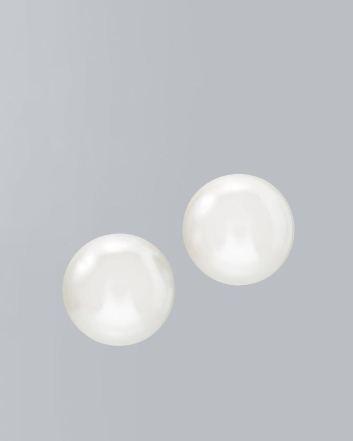 White House Black Market Women's Faux-pearl Stud Earrings