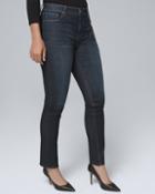 White House Black Market Women's Curvy-fit High-rise Sculpt Fit Slim Jeans