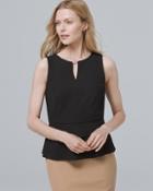 White House Black Market Tiered Bodice Top