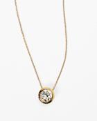 White House Black Market Women's Pendant Necklace With Crystals From Swarovski