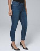 White House Black Market Women's Curvy-fit Classic-rise Essential Slim Crop Jeans