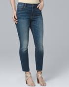 White House Black Market Women's Curvy High-rise Skinny Crop Jeans