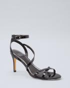 White House Black Market Women's Patent Leather Strappy Heels