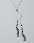 White House Black Market Women's Tassel Pendant Necklace