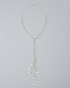 White House Black Market Women's Freshwater Pearl Y-necklace