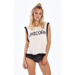 Wildfox Couture Bff Unicorn Barback Tank