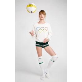 Wildfox Couture Olympic Hearts Monte Crop