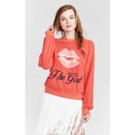 Wildfox Couture Kiss Her Brunch Jumper