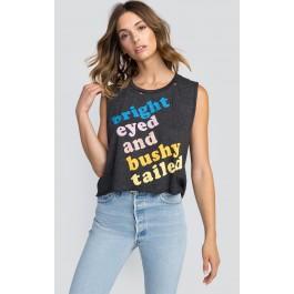 Wildfox Couture Bright Eyed Destroyed Chad Tank