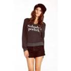 Wildfox Couture Nobody's Perfect V-neck Baggy Beach Jumper