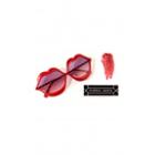 Wildfox Couture Lip Service Sunglasses In Red + Be Legendary Unzipped Matte Lipstick
