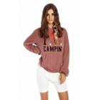 Wildfox Couture I Love Camping Malibu Pullover Sweatshirt