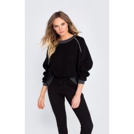 Wildfox Couture Essentials Quilted Jersey Sommers Sweater