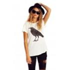 Wildfox Couture The Raven Desert Crewneck Tee