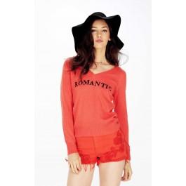 Wildfox Couture Romantic Party V-neck Sweater