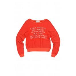 Wildfox Couture Holiday List Baggy Beach Jumper