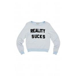 Wildfox Couture Reality Sucks Baggy Beach Jumper