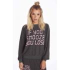 Wildfox Couture Snooze You Lose Brunch Jumper