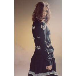 Wildfox Couture French Bows Party Sweater