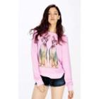 Wildfox Couture Double Trouble Baggy Beach Jumper