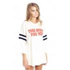 Wildfox Couture This Bod's For You Jersey Tunic