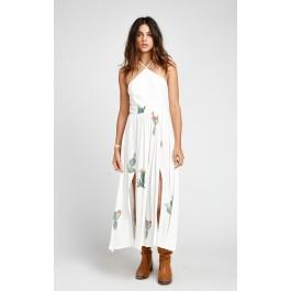 Wildfox Couture Cactus Flower Back Tie Dress