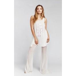Wildfox Couture You Wish You Were Here Wrecked Tank