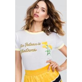 Wildfox Couture The Future Is Whatever Vintage Ringer Tee