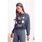 Wildfox Couture He's A Doll Love Story Pullover