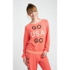 Wildfox Couture Go Team Go Baggy Beach Jumper