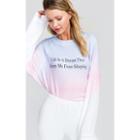 Wildfox Couture Life Is A Dream Sommers Sweater