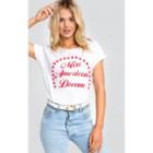 Wildfox Couture Miss American Dream Heights Crew Tee
