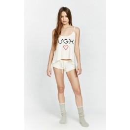 Wildfox Couture Ugh Sleepover Cami & Ruffle Short Set