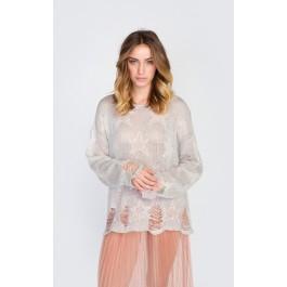 Wildfox Couture Seeing Stars Lenon Sweater In Funfetti Yarn