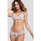 Wildfox Couture Dusty Rose Print Winona Top