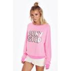 Wildfox Couture Don't Stop Baggy Beach Jumper