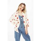 Wildfox Couture Polka Dots Slouch Cardi