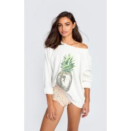 Wildfox Couture Party Pineapple Sommers Sweater