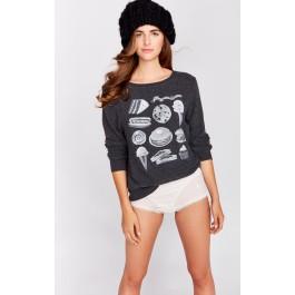 Wildfox Couture After School Snack Baggy Beach Jumper