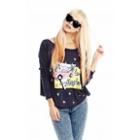 Wildfox Couture Angeles Vet Long-sleeved Cassidy Tee