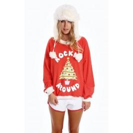 Wildfox Couture Rockin' Around Kim's Sweater