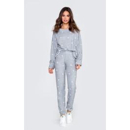 Wildfox Couture Football Star Burnout Fleece Knox Pant
