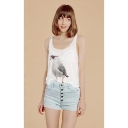 Wildfox Couture Cool Gull Hiker Tank