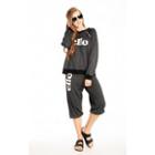 Wildfox Couture 'ello Cropped Morning Sweats