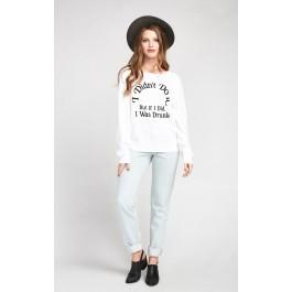 Wildfox Couture Wasn't Me Baggy Beach Jumper