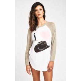 Wildfox Couture Ride 'em Rebel Raglan
